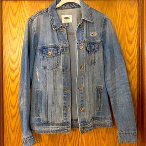Old Navy Distressed Denim Jacket